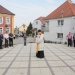 Libor Lukáš na slavnostním otevření dokončené rekonstrukce návsi v Dolním Němčí